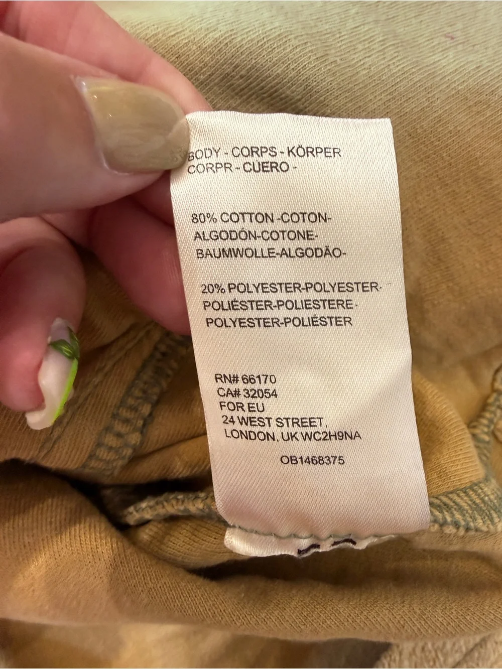 Free People Ruby Jacket Size Medium Tan 25643